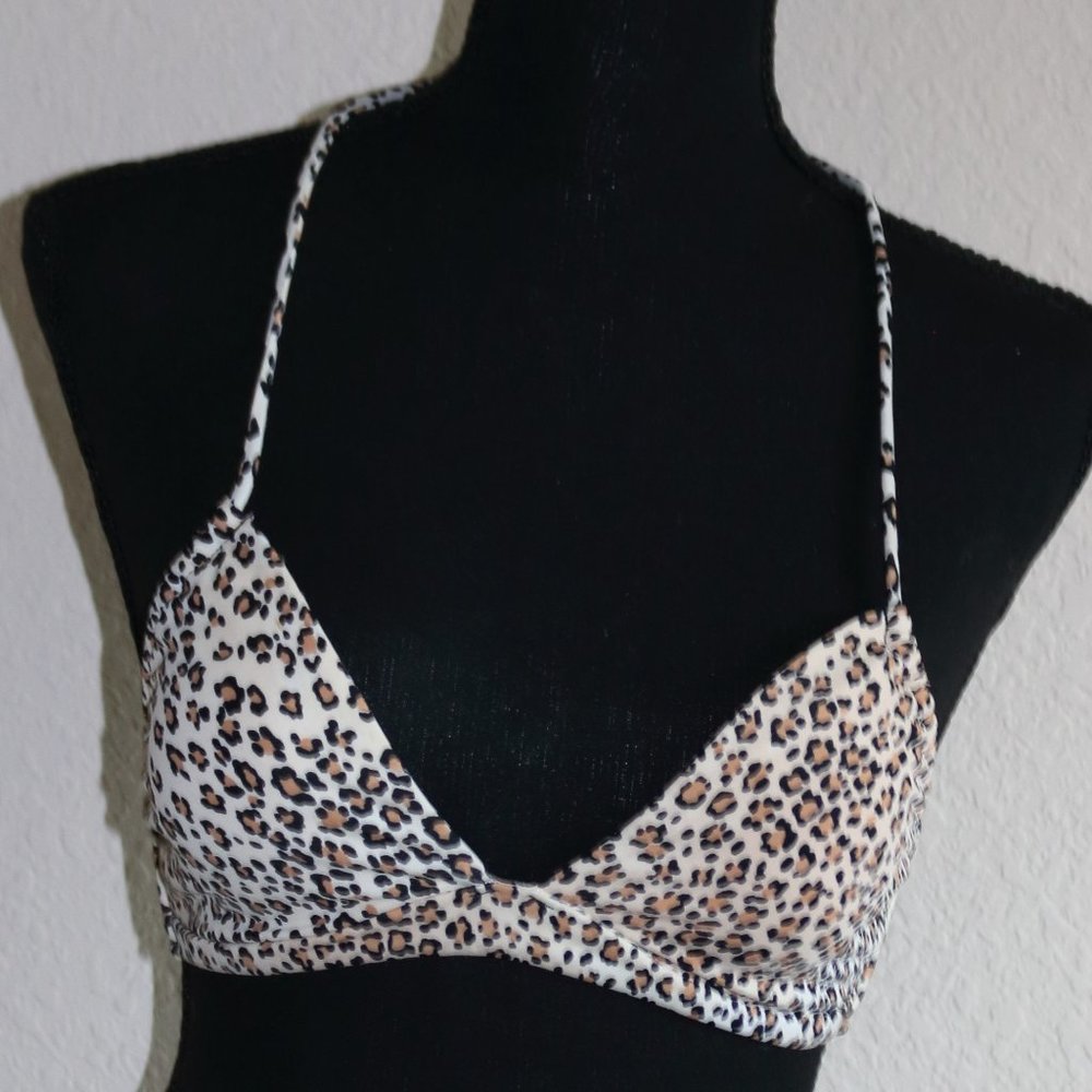 Victoria's Secret  Swim Bikini Top SP Leopard Print